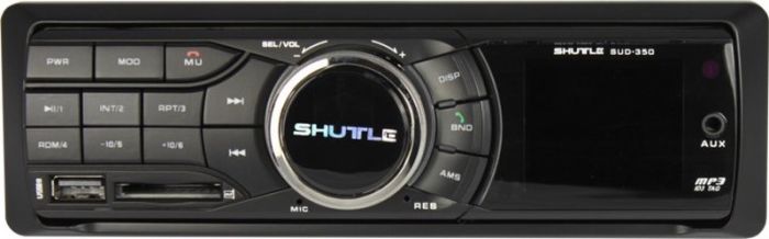Автомагнитола "SHUTTLE" SUD-350 красная (BlueTooth)