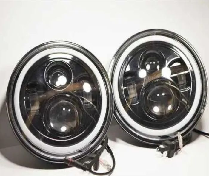 Фара 21213 LED (ближний/дальний) линза с поворотом к-т
