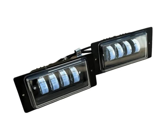 Фара противотуманная  2110 LED 4-полосы 40W (с радиатором)